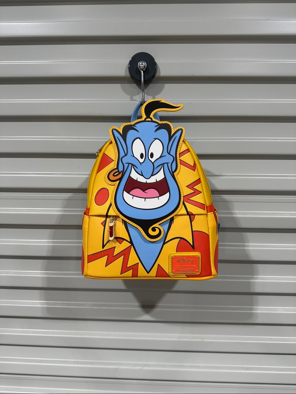 Loungefly Yellow Blue Red Disney Genie Mini Backpack